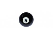 Classic Ball No 8, black, 57,2mm