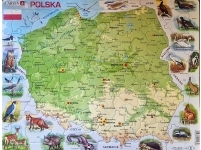 Polijas ģeogrāfiskā karte