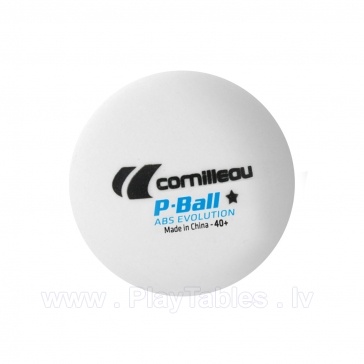 P-Ball 1* ABS  ITTF white, 40+mm
